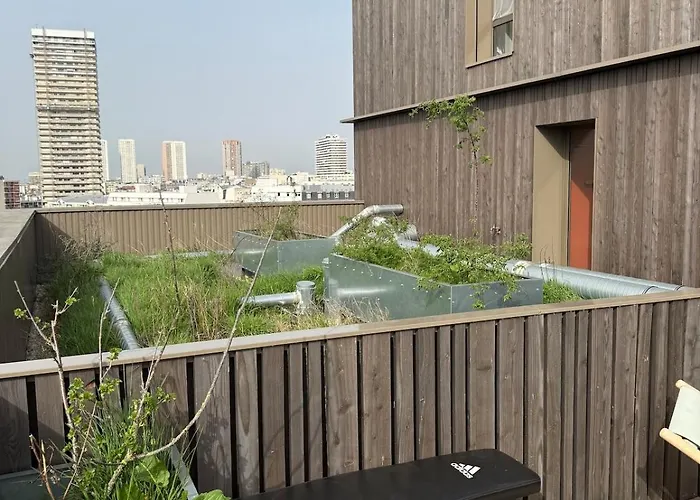 Rooftop Duplex With Terrace Overlooking The Eiffel Tower Paris