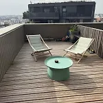 Appartement Rooftop Duplex With Terrace Overlooking The Eiffel Tower